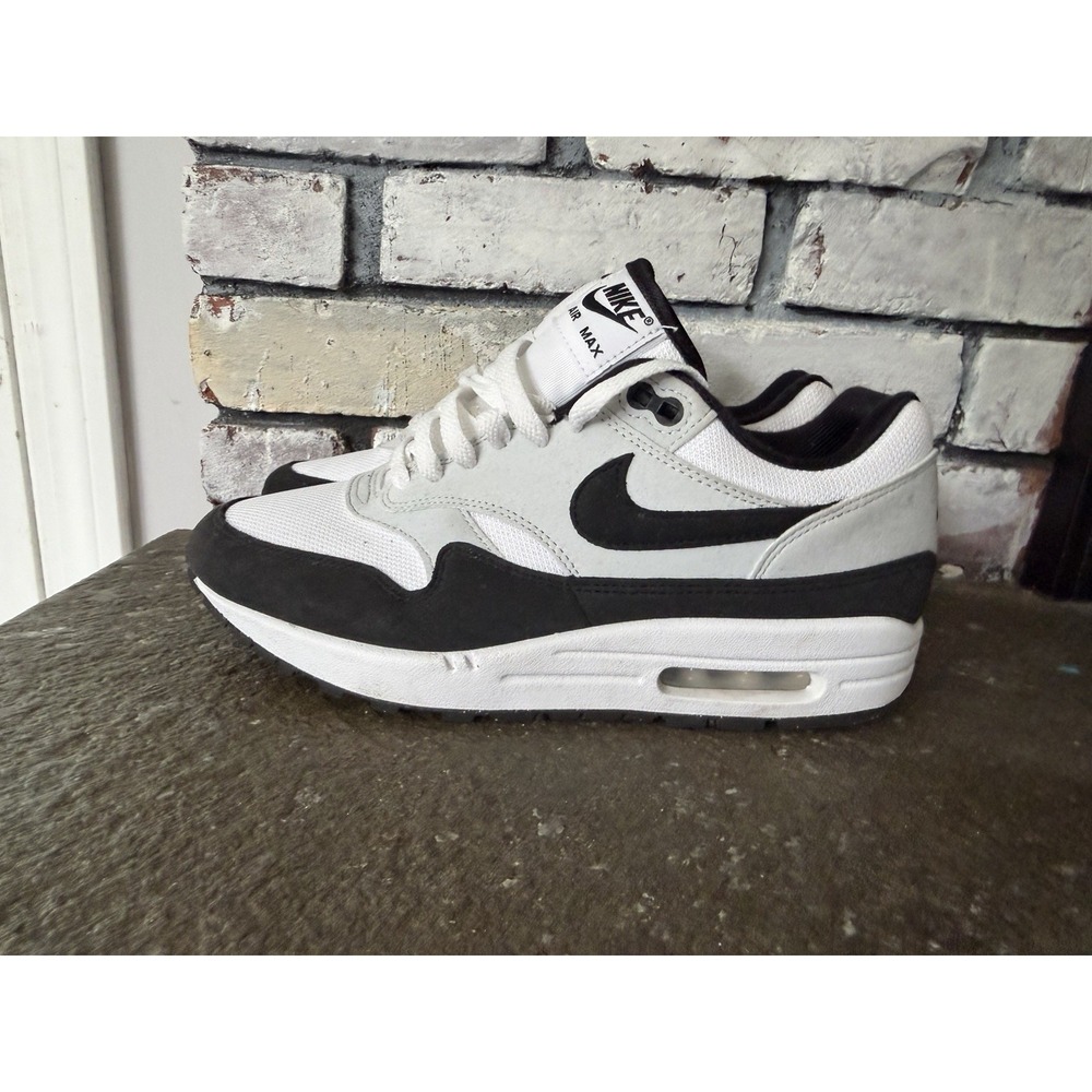 Nike Air Max 1 White Black Pure Platinum Mens Sneakers FD9082-107 Size 8